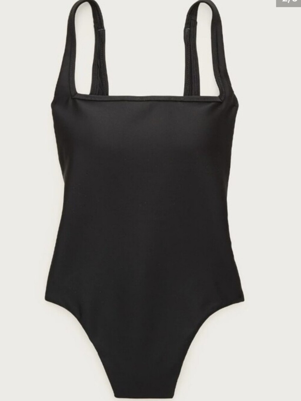 J Crew Long-torso squareneck one-piece in Classic Sculpt™ CS584 Size 8